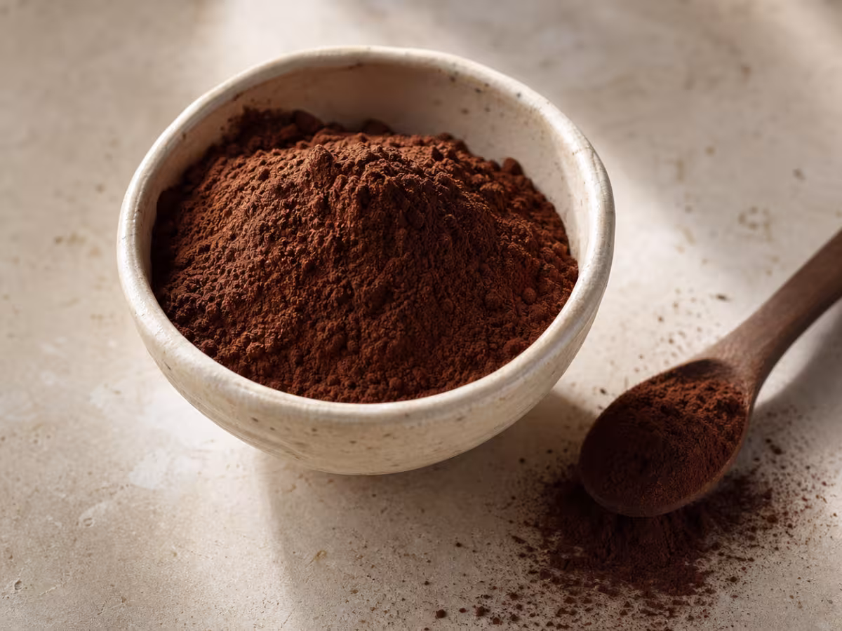 Ingrediente: Cacao puro en polvo