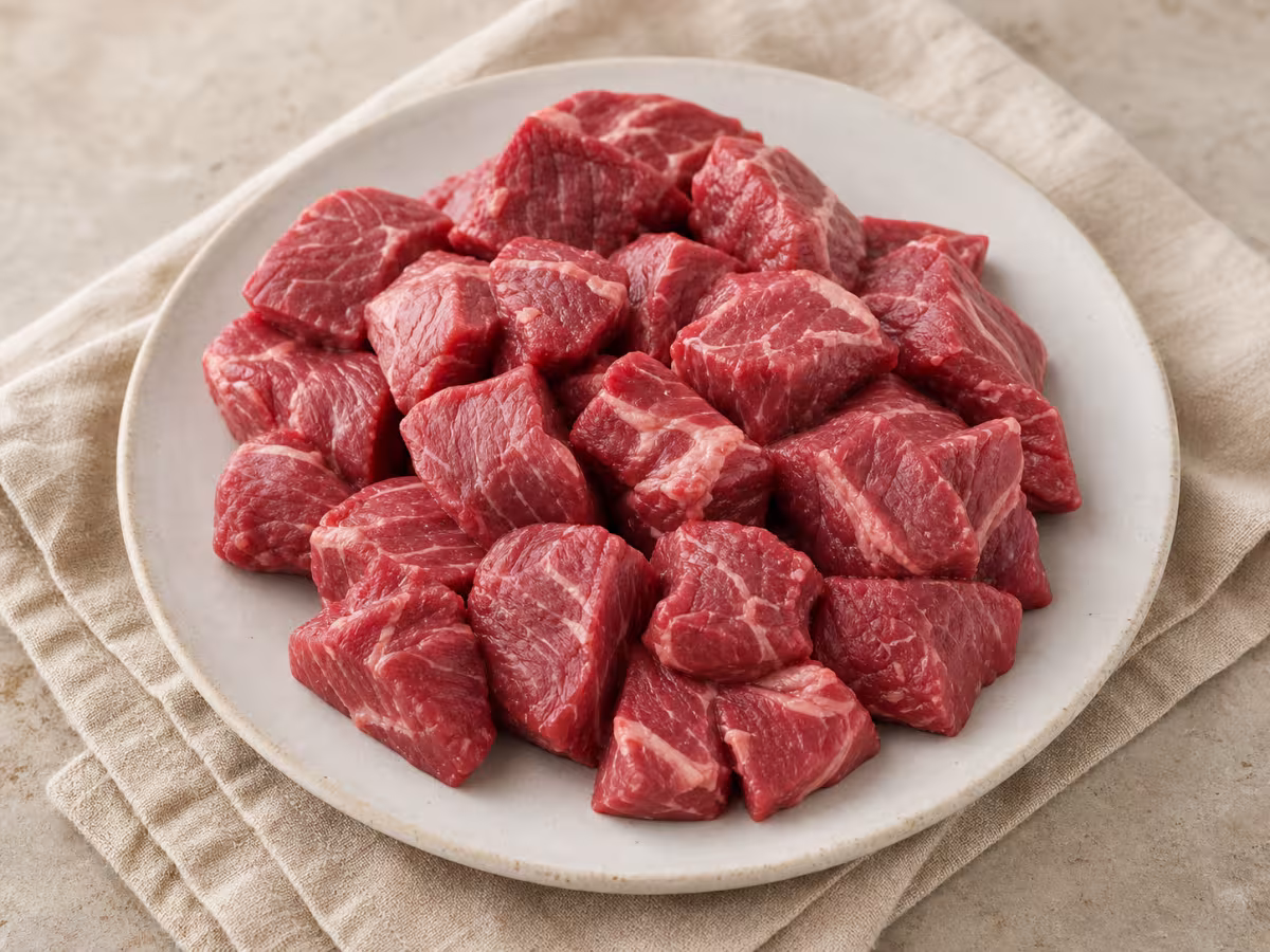 Carne de ternera para guisar
