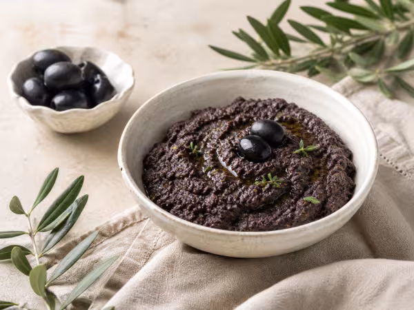 Pat&eacute; de aceitunas negras