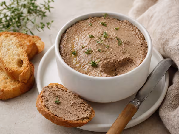 Pat&eacute; de higaditos de pollo