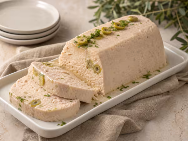 Pudin fr&iacute;o de bonito con gelatina