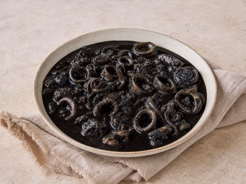 Calamares en su tinta