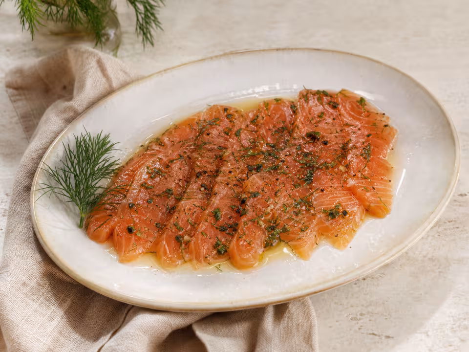 Salm&oacute;n marinado